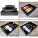 image 5 of Pet Gift Basket Kit - Paw Prints Hamper Tray with Red Gift Wrap Accessories (30x20x6cm high)