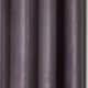 image 1 of Luxe Textured Woven Blackout Eyelet Curtains 228cm x 183cm Aubergine | Purple | Purple