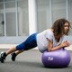 image 2 of Urban Fitness Equipment Swiss Ball - Purple - 55cm