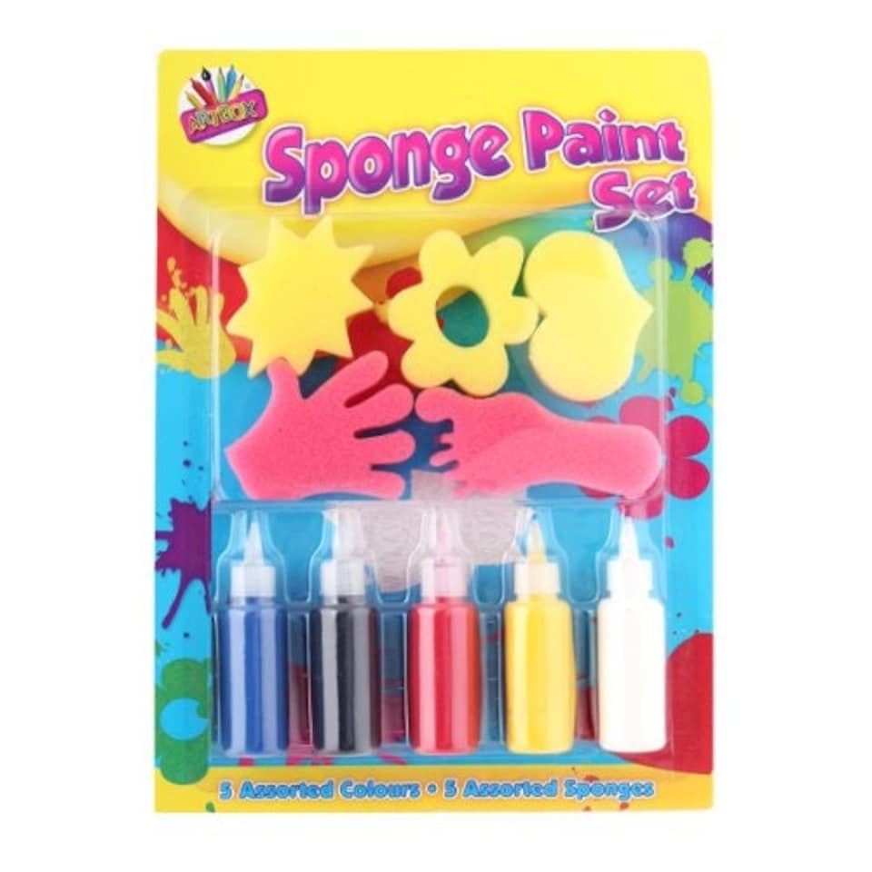 image 1 of Artbox Sponge Painting Set (Pack of 10)