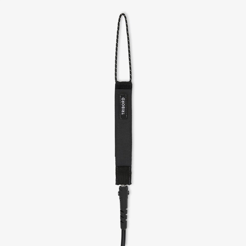 image 1 of Decathlon Longboard leash 9’ 500 - 7 mm diameter Black