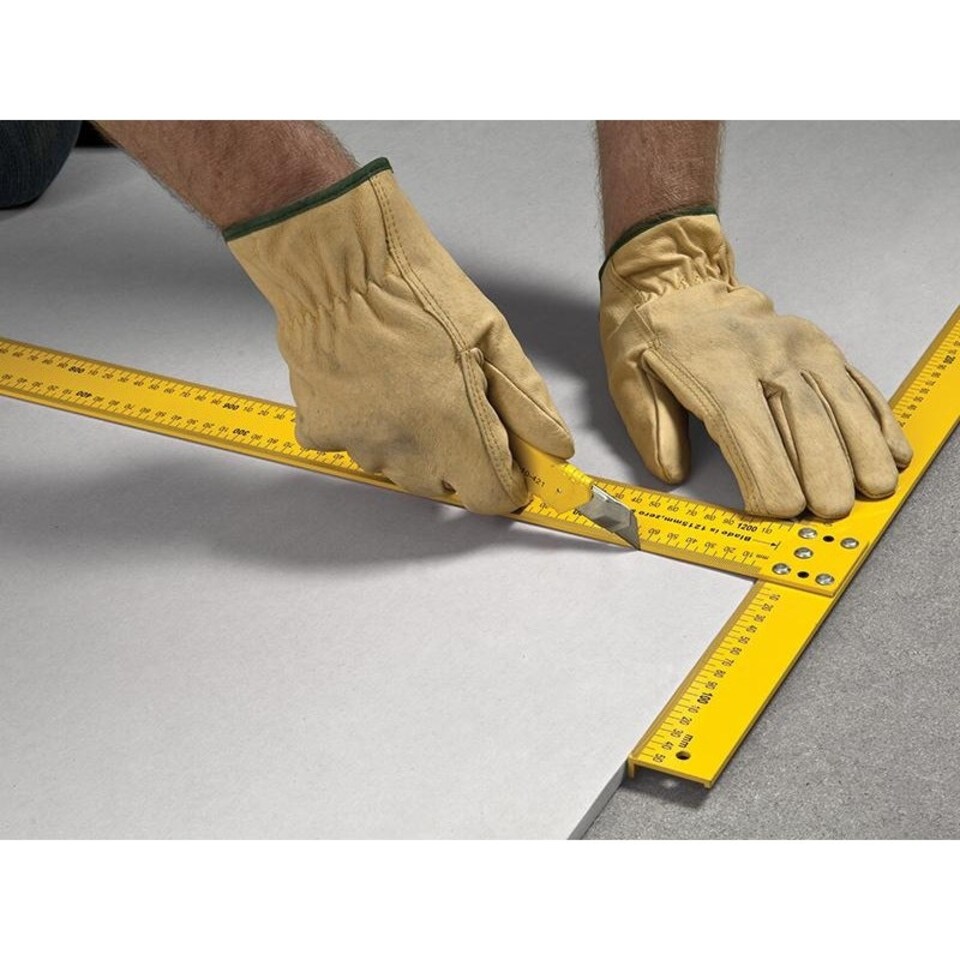 image 1 of Stanley Hand Tools Metric Drywall T-square 1220mm (4ft) - Multi Colour - One Size