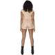 image 4 of Ghostbusters Womens/Ladies Costume Hotpants Set - Beige - 6 UK 6