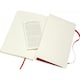 image 2 of Moleskine Classic L Soft Cover Squared Notebook - Scarlet Red - One Size