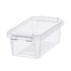 image 1 of SmartStore Different size Storage Box for Home with Clip Lid | Clear | 0.5L