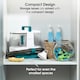 image 8 of Abode ASC24C Carpet Cleaner 800ml Water Tank Spot Cleaner & Stain Remover White