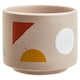 image 1 of Interiors by Premier Small Ceramic Planter, Handcrafted Ceramic Planter for Home, Stylish Stoneware Planter for Living Room Multi