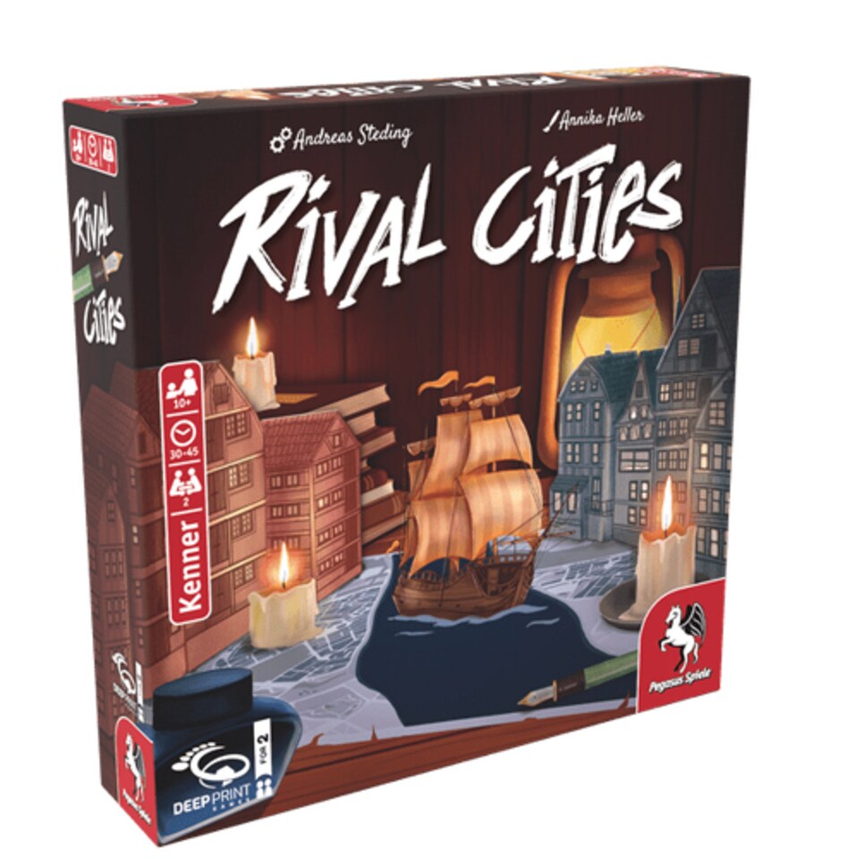 Rival Cities - Board Game - Brand New