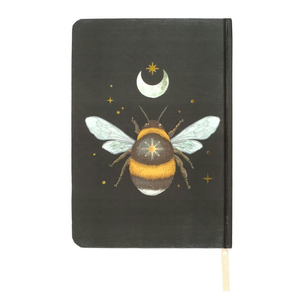 image 1 of Something Different Forest Bee A5 Notebook - Black - One Size