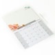 image 1 of 2026 Monthly Memo Board Calendar & Pen Coffee Design