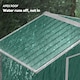 image 10 of Outsunny 6.5x3.5ft Metal Garden Shed for Garden and Outdoor Storage, Green