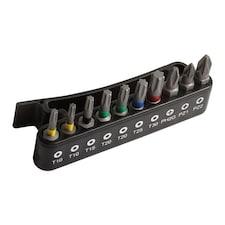 Bahco 59/s10bc Bit Set, 10 Piece - Multi Colour - One Size