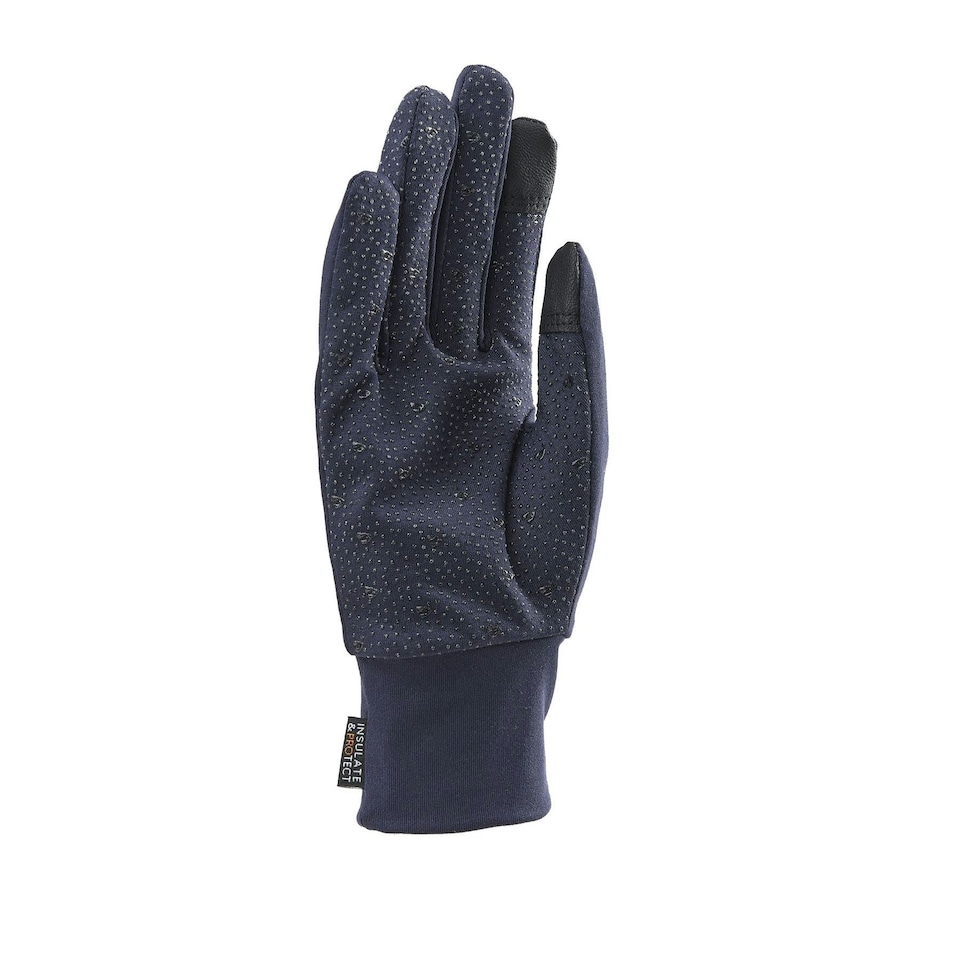 image 1 of Shires Aubrion Baxter Winter Riding Gloves Blue | Size: X-Large
Colour: Navy