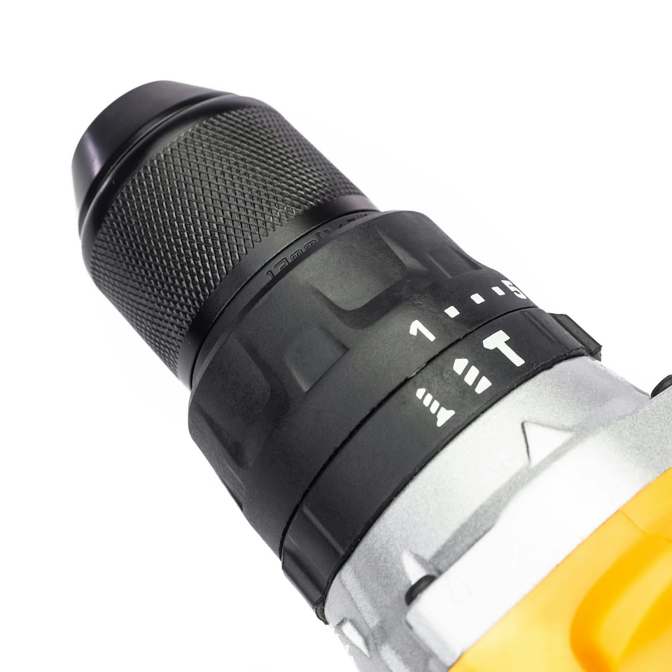 image 1 of JCB 18V 65Nm Brushless, Variable Speed Combi Drill with 5.0Ah Li-ion Battery & 2.4A Charger | JCB-18BLCD-5X-B