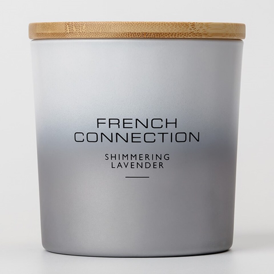 French Connection Metallic Collection Shimmering Lavender Candle 331g