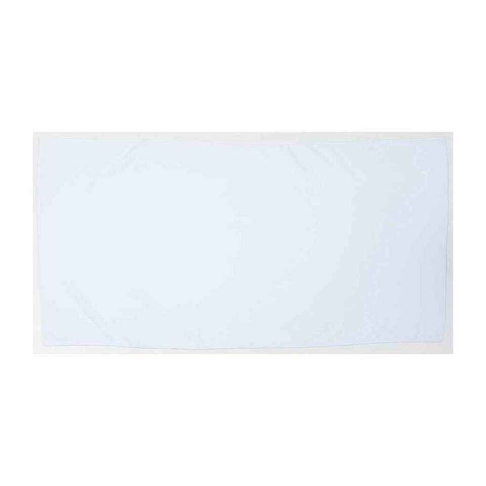Towel City Microfibre Bath Towel White One Size Tesco Groceries