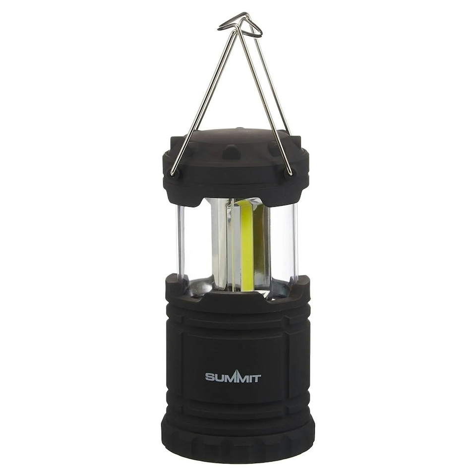 image 1 of Summit Collapsible LED Lantern - Black - One Size