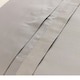 image 4 of Hotel Pure Luxury 5 Star Flat Sheet Grey Single Grey | Single