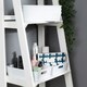 image 2 of Wham Studio 5 x 2L Rectangular Plastic Storage Baskets Ice White White