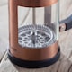 image 3 of Judge 3 Cup Glass Cafetiere Copper