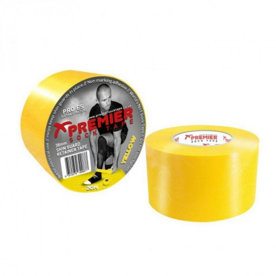 image 1 of Premier Shin Guard Tape - Yellow - One Size