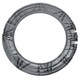 image 6 of Siemens Washing Machine Door Frame Porthole Window for WM10 WM12 WM14 Series
