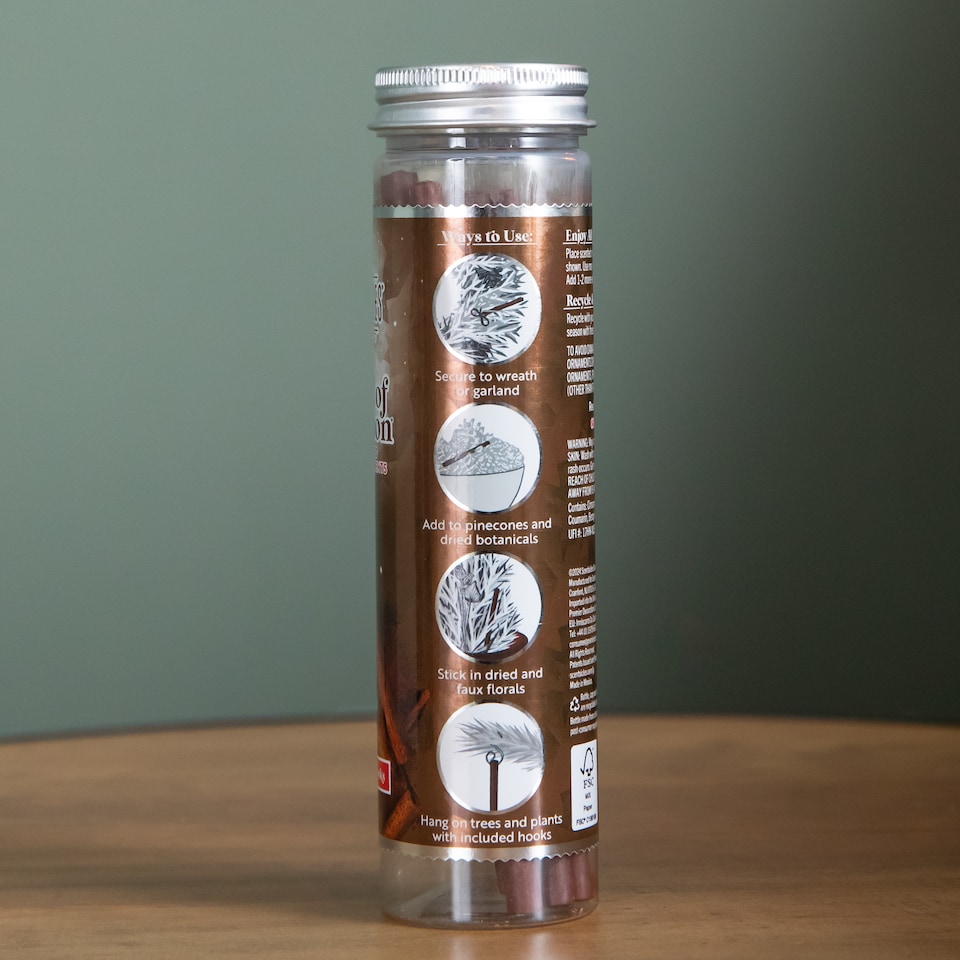 image 1 of 6 Scentsicles Scented Hanging Ornaments Sticks - Two Dashes of Cinnamon