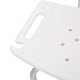 image 9 of HOMCOM Bath Chair Shower Stool Safety Seat Bathroom Adjustable Positions Elderly Aids