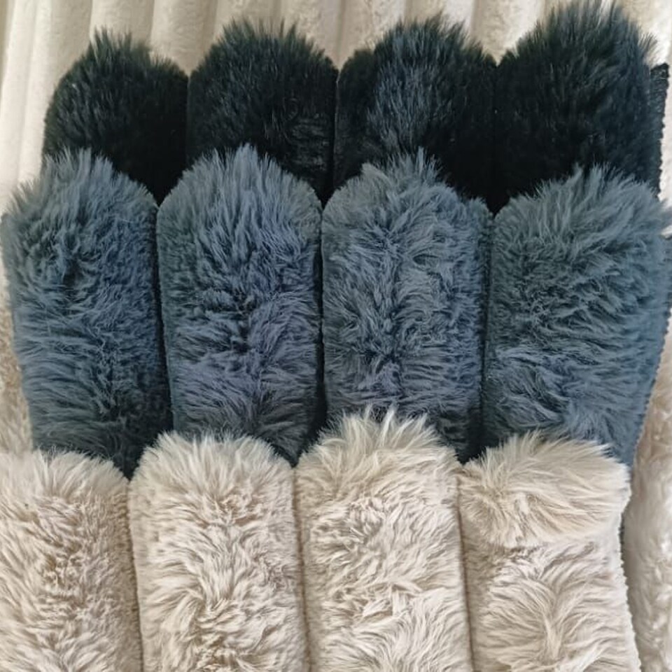 image 1 of Modern 3 Seater Sofa Bed Convertible Sofa to Bed Sherpa Fabric No Assembly Modern Living Room Furniture