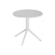 image 2 of Dining Table Home ESPRIT Grey Metal polypropylene 80 x 80 x 75 cm N/A