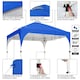 image 3 of Yaheetech 300 cm  × 300 cm Portable Instant Heavy-Duty Canopy Blue