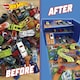 image 5 of Hot Wheels Cars Case Garage Box Playmat - 3-IN-1 Collapsible Car Toys Storage Box with Speed Roads I Toy Car Storage (Cars Not Included) | Blue