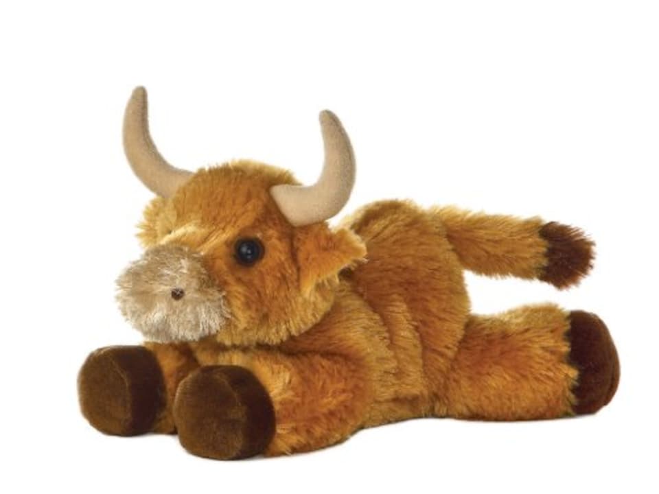image 1 of Mini Flopsies Mac Bull 8in - Brand New