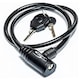 image 3 of Sport Direct 6mm x 76cm Bike Cable Lock With LED Key | Black