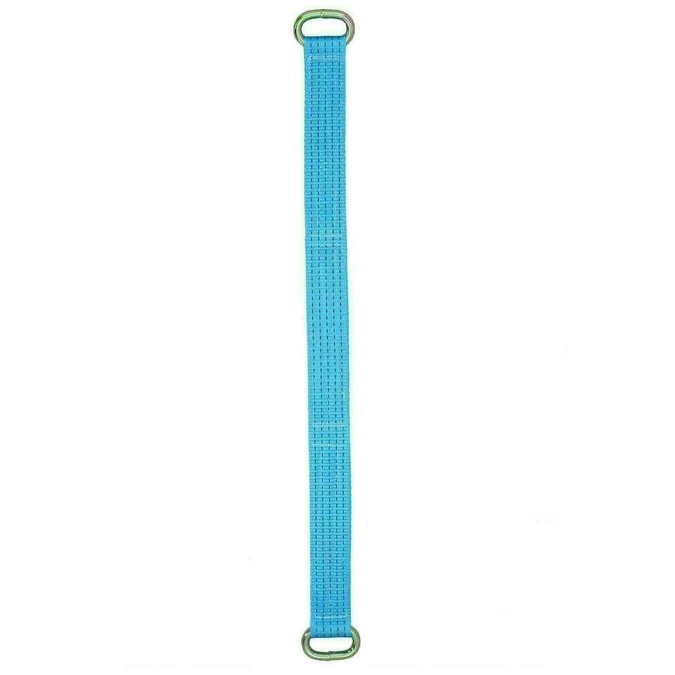 image 1 of Wheel Bridging / Link / Strap (pair) Trailer Tie Down Car Recovery 30" SM010
