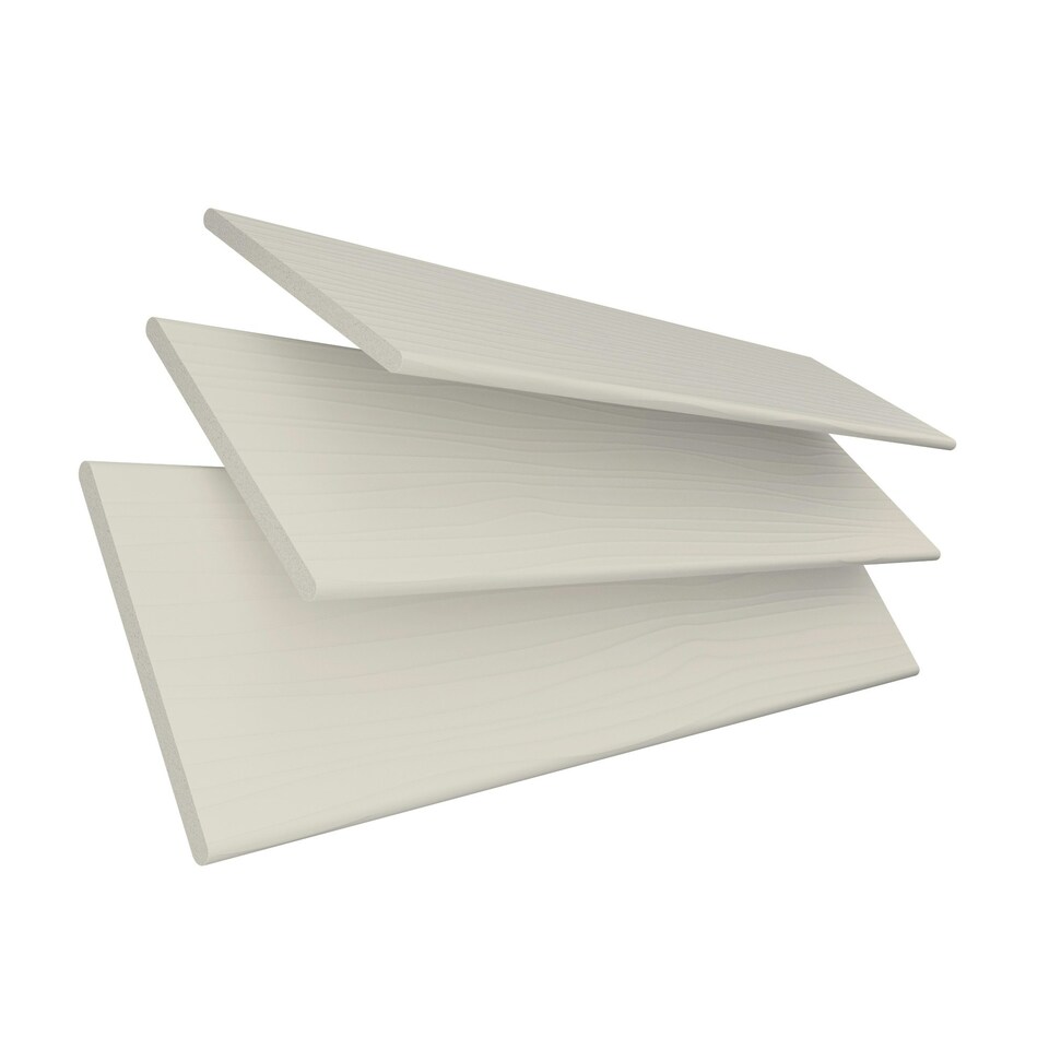 image 1 of 90cm Misty White Faux Wood Venetian Blinds with Tapes (130cm Drop)