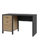 image 3 of High Rock Desk in Matt Black/Riviera Oak
