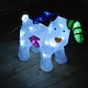 image 4 of 31cm The Snowman Acrylic Snowdog Christmas Decoration with 24 Ice White LEDs