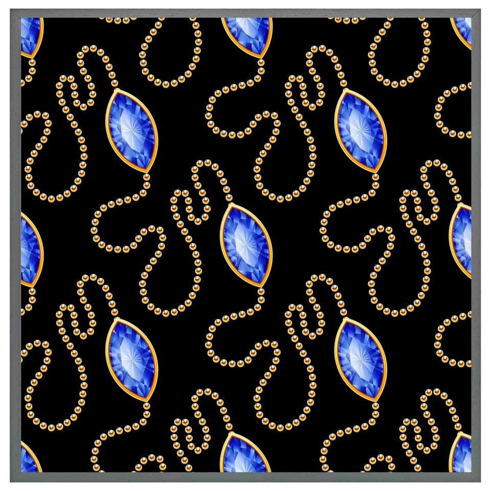 image 1 of Diamond necklaces (Picutre Frame) Brown | XS