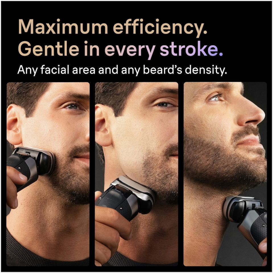 image 1 of Braun Series 9 PRO+ Electric Shaver, Pro SensoAdapt, SmartCare Center, 9667CC, Silver