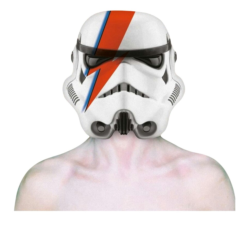 image 1 of Star Wars Rebel Starman Stormtrooper Birthday Card - Red - One Size