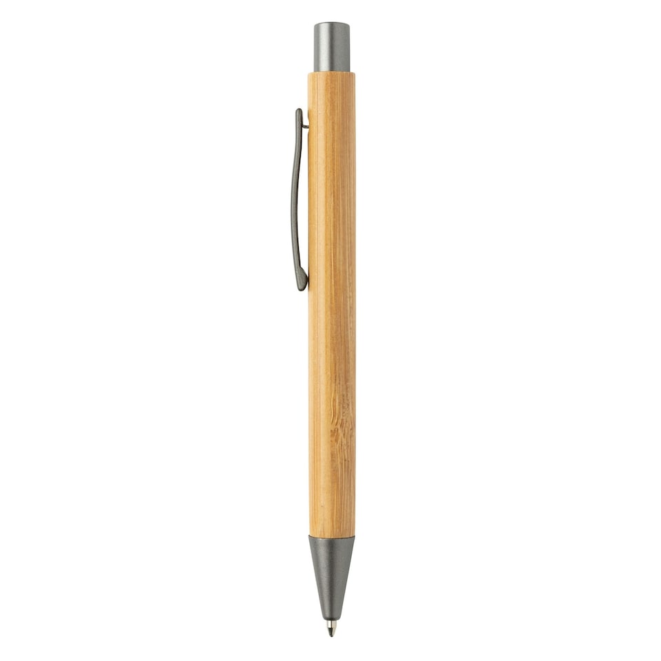 image 1 of XD Collection Slim Bamboo Pen - Brown - One Size