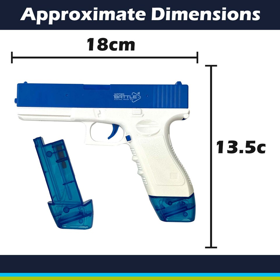 image 1 of vfm-estore Water Gun Pistol - Electric Pump or Hose Connection