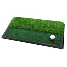 Precision Launch Pad 2 In 1 Golf Training Mat - Green - 2ft x 1ft