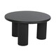 image 2 of Side table Home ESPRIT Black Metal 75 x 75 x 40 cm N/A