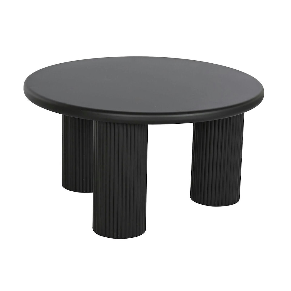 image 1 of Side table Home ESPRIT Black Metal 75 x 75 x 40 cm N/A