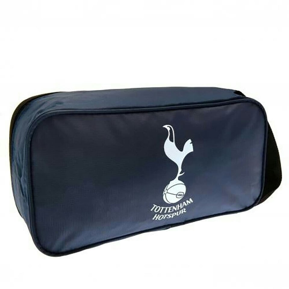image 1 of Tottenham Hotspur FC Logo Nylon Boot Bag - Navy - One Size | Blue | One Size