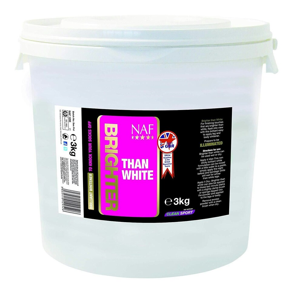 NAF Brighter Than White Whitener - White - 600g