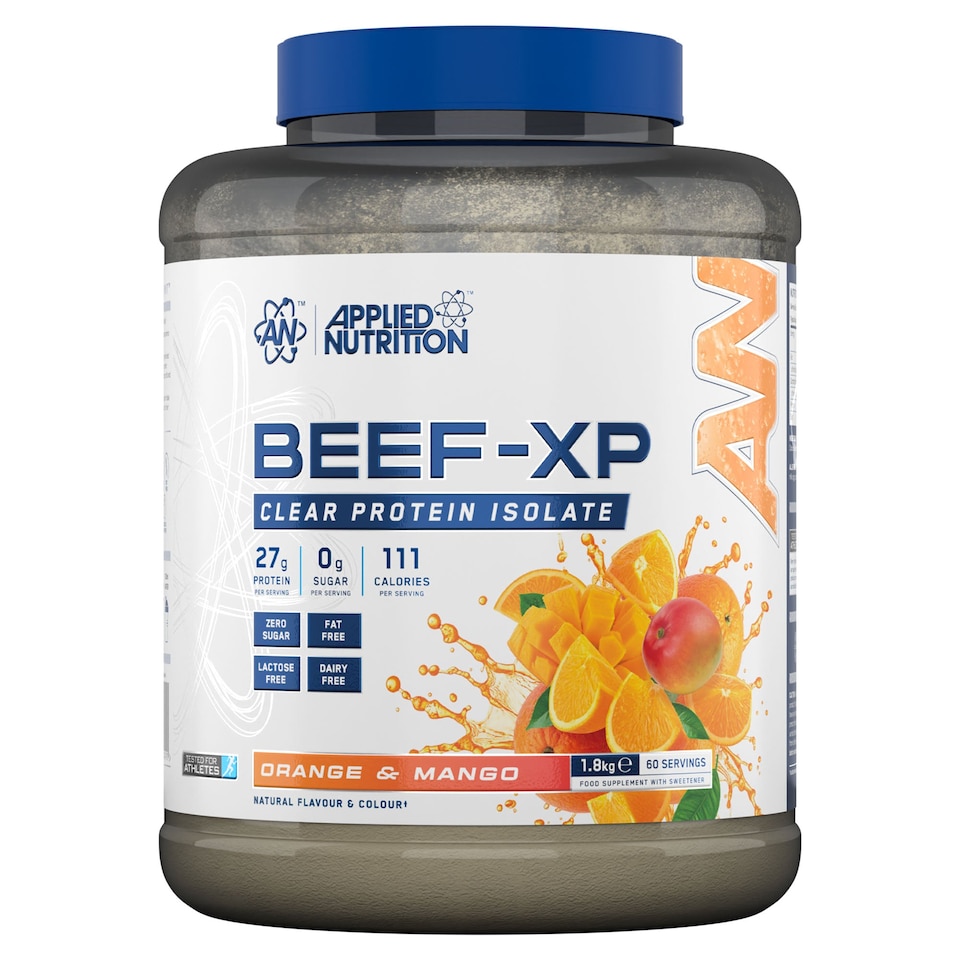 image 1 of Applied Nutrition Beef-XP Clear Protein Isolate Powder - Orange & Mango - 60 Servings