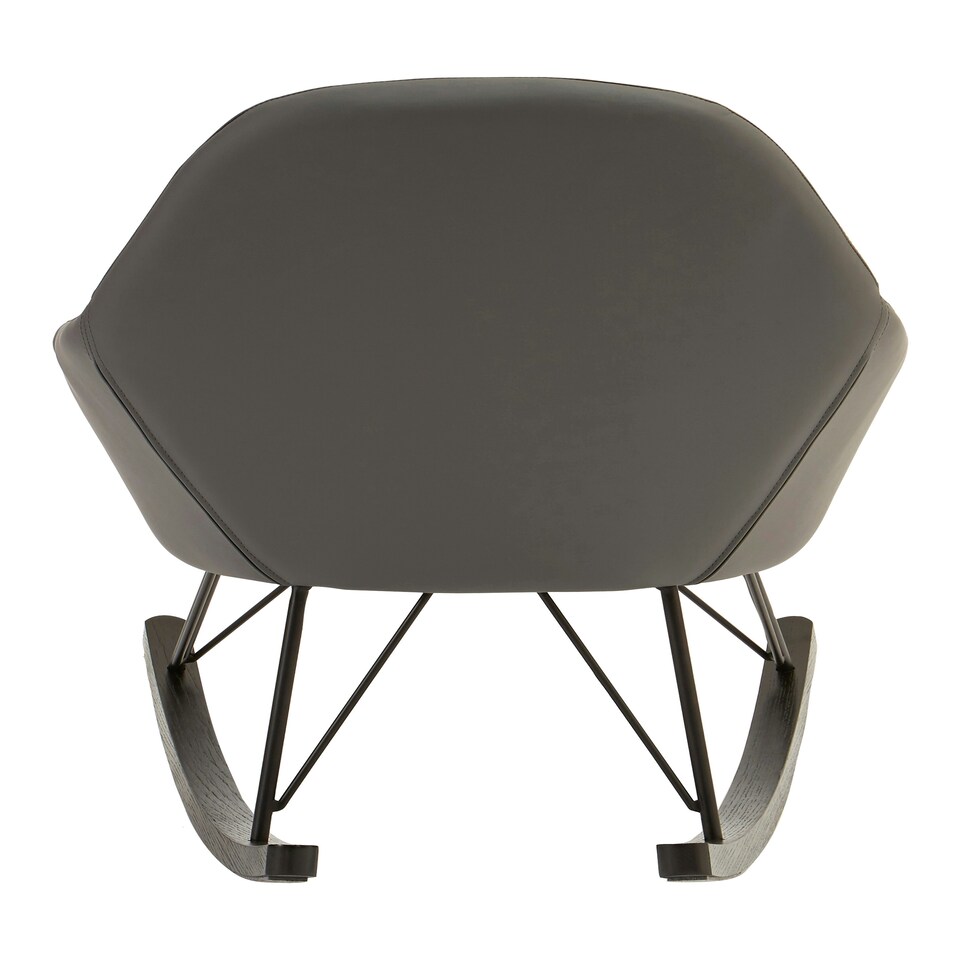 image 1 of Kolding Dark Grey Rocking Chair Grey